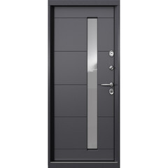 Дверь входная с терморазрывом Torex Роял Про правая графит - оскуро со стеклопакетом 950х2050 мм - фото 14