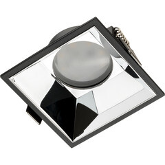 Светильник встраиваемый GU5.3 черный 40 Вт IP20 Ritter Artin (51440 4)