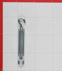 Талреп крюк-кольцо M6 DIN 1480 - фото 2