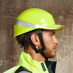 Каска защитная Delta Plus Baseball Diamond V Up лимонная (DIAM5UPJAFL) - фото 6