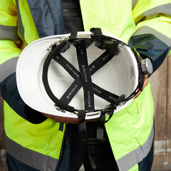 Каска защитная Delta Plus Baseball Diamond V Up белая (DIAM5UPBCFLBS) - фото 3