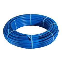 Труба ПНД ПЭ-100 для систем водоснабжения d32 SDR11 синяя премиум (100 м) - фото 2