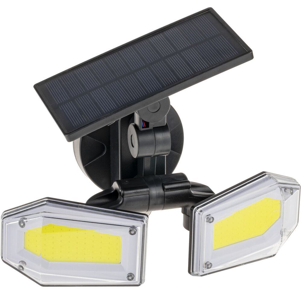Изображение товара Светильник светодиодный садово-парковый настенный Düwi Solar 25 Вт IP65 6500К черный