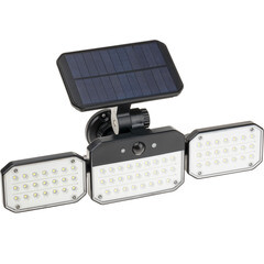 Изображение товара Светильник светодиодный садово-парковый настенный Düwi Solar черный 6500К 14 Вт IP54 (25028 9)