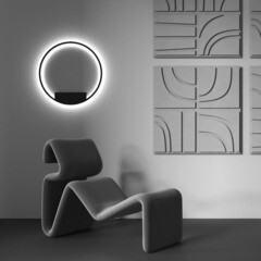 Бра Maytoni Rim светодиодное 37 Вт 220 В черное 4000К IP20 (MOD058WL-L35B4K) - фото 2