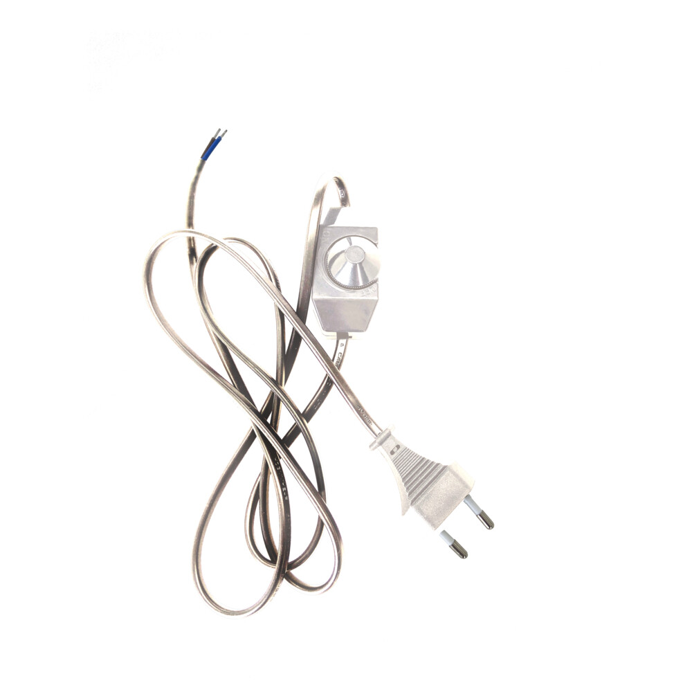 Изображение товара Кабель для светильника Duwi IP20 230 В 2 м с выключателем прозрачный