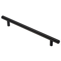 Ручка-рейлинг мебельная Kerron Metallic 255 мм металлическая черная матовая (R-3020-192 BL)