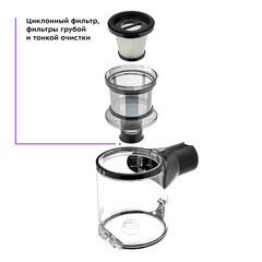 Пылесос вертикальный Kitfort КТ-5151 - фото 7