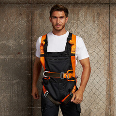 Страховочная система Delta Plus лента оранжевая (HAR14GT) - фото 3