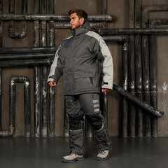 Куртка рабочая утепленная Delta Plus Nordland 52 рост 172-180 см серая - фото 6