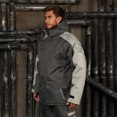 Куртка рабочая утепленная Delta Plus Nordland 52 рост 172-180 см серая - фото 17