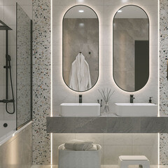 Плитка напольная Axima Сан-Ремо светло-серая 327х327х8 мм (13 шт.=1,39 кв.м) - фото 8