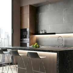 Керамогранит Idalgo Граните Концепта парете серый 1200х600х10 мм (3 шт.=2,16 кв.м) - фото 2