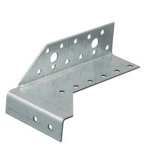 Опора балки левая оцинкованная 140х76х25х2 мм - фото 2