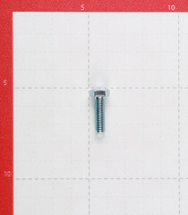 Болт оцинкованный M6x20 мм DIN 933 (6 шт.) - фото 2