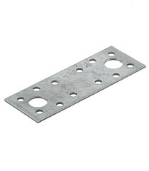 Пластина крепежная оцинкованная 100х35х2.0 мм - фото 2