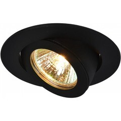 Изображение товара Светильник встраиваемый GU10 поворотный черный 50 Вт IP20 Arte Lamp Accento (A4009PL-1BK)