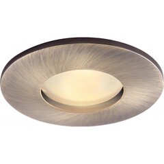 Изображение товара Светильник встраиваемый GU10 бронза 50 Вт IP44 Arte Lamp Aqua (A5440PL-1AB)
