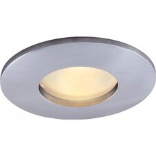 Светильник встраиваемый GU10 хром 50 Вт IP44 Arte Lamp Aqua (A5440PL-1CC)