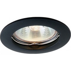 Изображение товара Светильник встраиваемый GU10 черный 50 Вт IP20 Arte Lamp Basic (A2103PL-1BK)