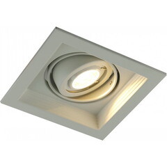 Изображение товара Светильник встраиваемый GU10 поворотный белый 50 Вт IP20 Arte Lamp Canis (A6661PL-1WH)