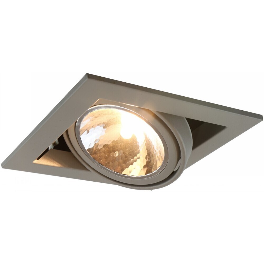 Изображение товара Светильник встраиваемый G9 поворотный серый 40 Вт IP20 Arte Lamp Cardani Semplice (A5949PL-1GY)
