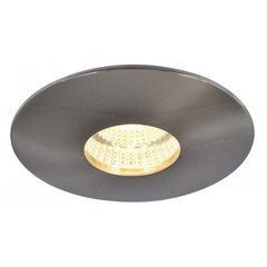 Изображение товара Светильник встраиваемый светодиодный серебро 9 Вт 3000К IP20 Arte Lamp Uovo (A5438PL-1SS)