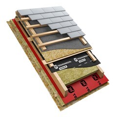 Ковер подкладочный для гибкой черепицы Технониколь Anderep Ultra черный 15 кв.м - фото 3