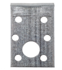 Уголок крепежный оцинкованный 50х50х35х2 мм - фото 2