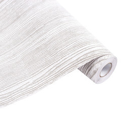 Пленка самоклеящаяся декоративная для окон и мебели дерево серая 0,45х8 м Deluxe - фото 4