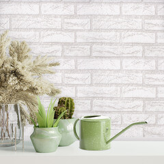 Пленка самоклеящаяся декоративная для окон и мебели кирпич серая 0,45х8 м Deluxe - фото 3