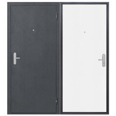 Дверь входная Ferroni Стройгост 5 РФ правая антик серебро - дуб белый 960х2050 мм