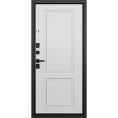 Дверь входная Mastino Дрейк правая черный матовый - белый софт 960х2050 мм - фото 18