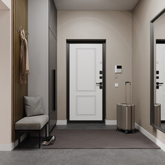 Дверь входная Mastino Дрейк правая черный матовый - белый софт 960х2050 мм - фото 15