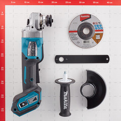 Шлифмашина угловая аккумуляторная Makita XGT GA029GZ 40 В d125 мм без АКБ и ЗУ (GA029GZ) - фото 2