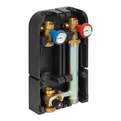 Изображение товара Насосная группа Stout 1 ВР(г) х 1 1/2 НР(ш) с трехходовым приводным смесителем без насоса (SDG-0003-002501)