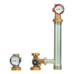 Насосная группа Stout 1 ВР(г) х 1 1/2 НР(ш) с трехходовым приводным смесителем без насоса (SDG-0003-002501) - фото 6