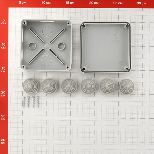 Коробка распределительная 100х100х50 мм IP55 Greenel (GE41234) — купить ...