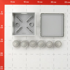 Коробка распределительная 85х85х40 мм IP44 Greenel (GE41235) - фото 4