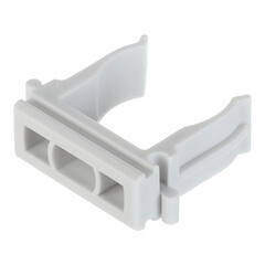 Крепеж-клипса для труб 25 мм Greenel серая (90 шт.) (GE50142) - фото 4