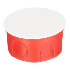 Коробка распределительная для бетона d80х40 мм IP20 Greenel (GE41007-R) - фото 1