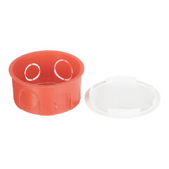 Коробка распределительная для бетона d80х40 мм IP20 Greenel (GE41007-R) - фото 4