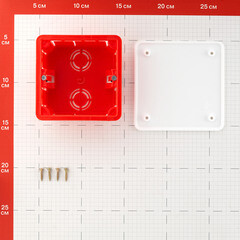 Коробка распределительная для гипсокартона 92х92х45 мм IP20 Greenel (GE41022-R) - фото 3