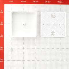 Коробка распределительная для кабель-каналов 100х100х29 мм IP40 Greenel (GE41218-01) - фото 4
