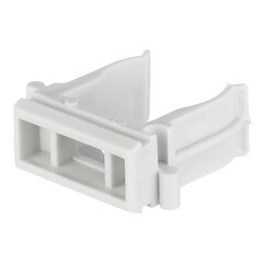 Крепеж-клипса для труб 20 мм Greenel серая (100 шт.) (GE50141) - фото 4