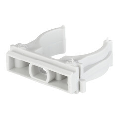 Крепеж-клипса для труб 32 мм Greenel серая (40 шт.) (GE50143) - фото 4