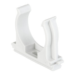 Крепеж-клипса для труб 40 мм Greenel серая (30 шт.) (GE50144)