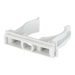 Крепеж-клипса для труб 40 мм Greenel серая (30 шт.) (GE50144) - фото 4