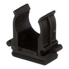 Крепеж-клипса для труб 16 мм Greenel черная (100 шт.) (GE50140-05)