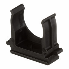 Крепеж-клипса для труб 25 мм Greenel черная (90 шт.) (GE50142-05)